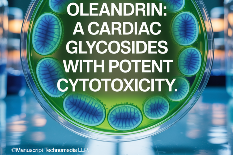 Oleandrin: A Cardiac Glycosides with Potent Cytotoxicity