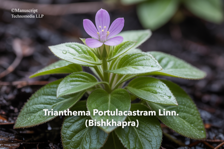 Trianthema portulacastrum linn. (bishkhapra