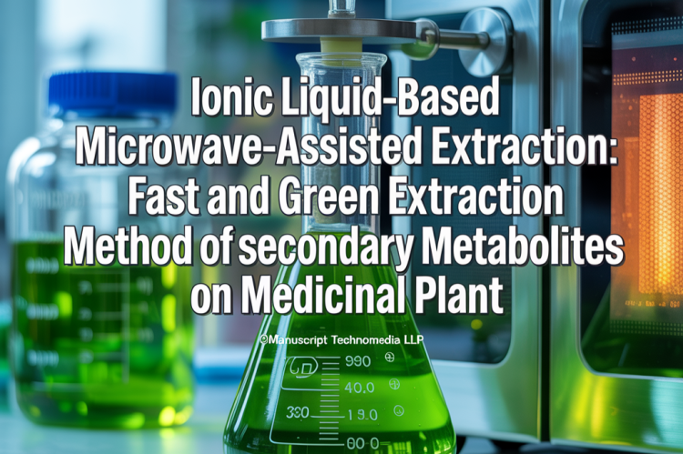 Ionic Liquid-based Microwave-assisted Extraction: Fast and Green Extraction Method of Secondary Metabolites on Medicinal Plant
