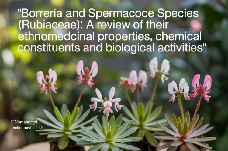 Borreria and Spermacoce Species (Rubiaceae): A Review of their Ethnomedicinal Properties, Chemical Constituents and Biological Activities