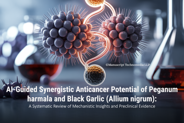 AI-Guided Synergistic Anticancer Potential of Peganum harmala and Black Garlic (Allium nigrum): A Systematic Review of Mechanistic Insights and Preclinical Evidence