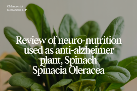 Review of Neuro-nutrition used as Anti-alzheimer Plant, Spinach Spinacia oleracea
