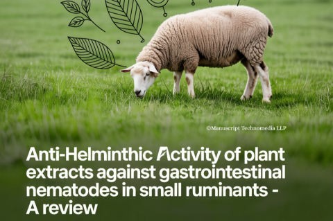 Anti-helminthic Activity of Plant Extracts against Gastrointestinal Nematodes in Small Ruminants - A Review