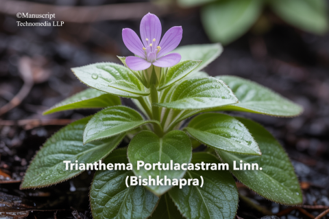 Trianthema portulacastrum linn. (bishkhapra