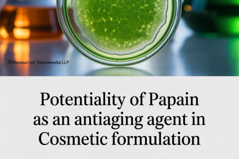 Potentiality of Papain as an Antiaging Agent in Cosmetic Formulation