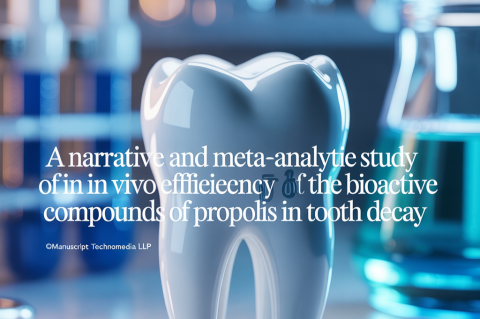 A Narrative and Meta‑Analytic Study of in vivo Efficiency of the Bioactive Compounds of Propolis in Tooth Decay